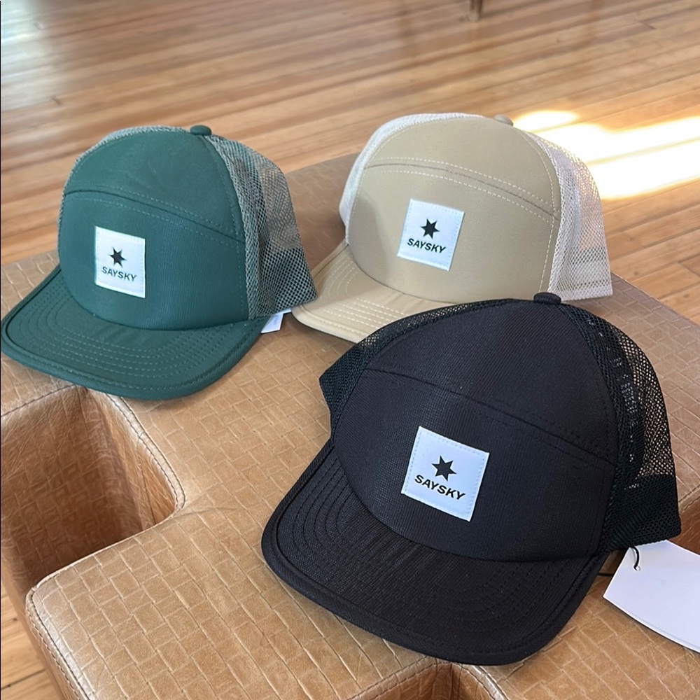 SAYSKY Hybrid Trucker Running Hat SET - Modern Cooling Fitted